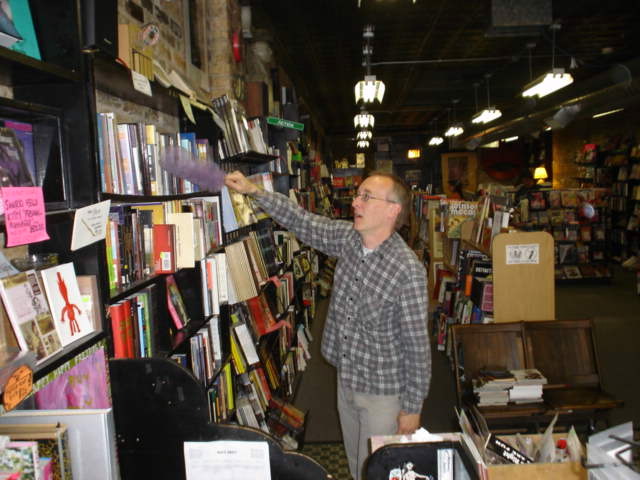 Steven dusting!