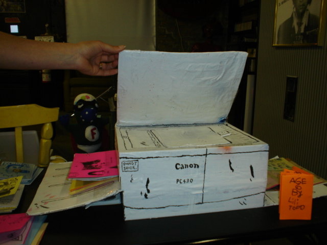 Paper Mache Photocopier