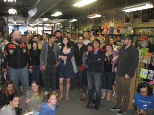 Standing room only!