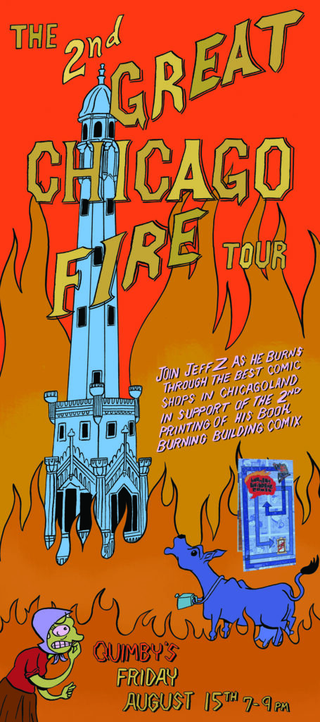 Book Tour Poster - Quimbys Flat