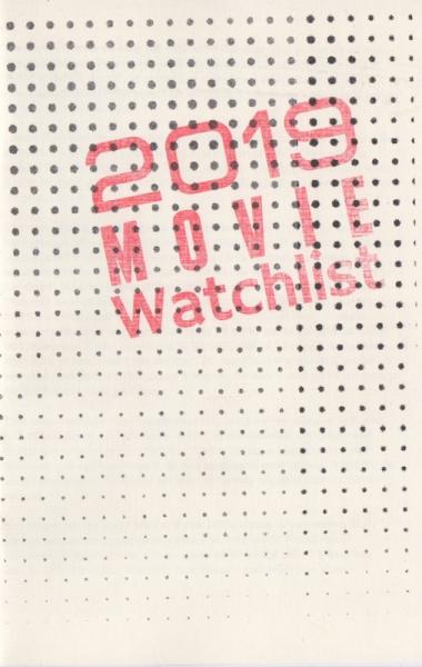 2019 Movie Watchlist