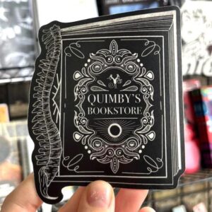Quimby's Bookstore Book Spine Sticker