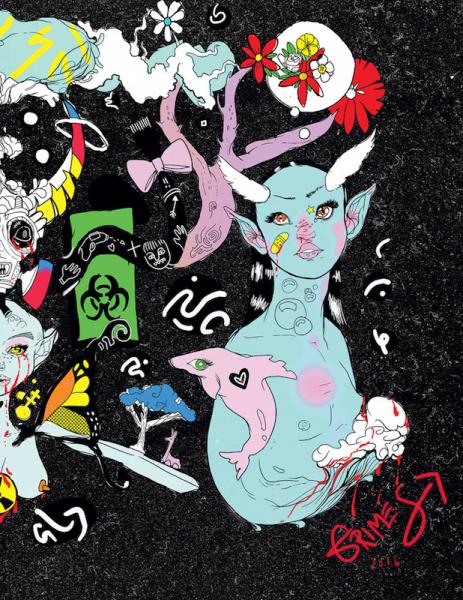 Grimes: Miss Information a Coloring Book