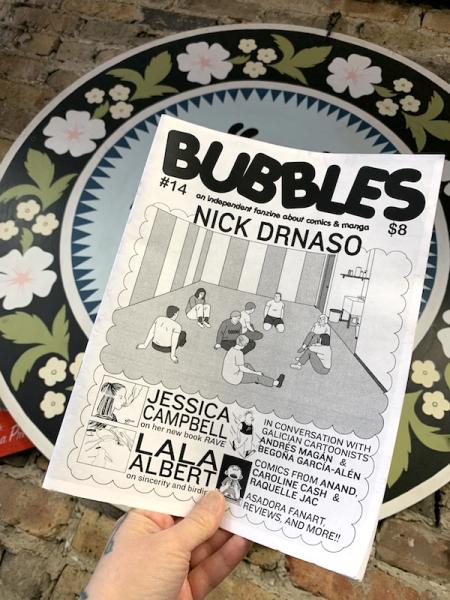 Bubbles #14 Independent Fanzine About Comics and Manga
