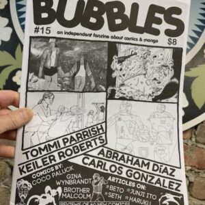Bubbles #15 Independent Fanzine About Comics and Manga