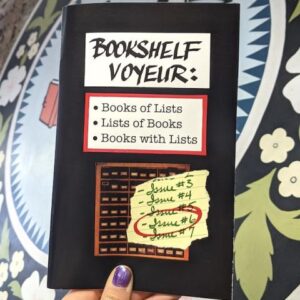 bv6pic_lg.jpg Bookshelf Voyeur #6: Books of Lists, Lists of Books, Books With Lists