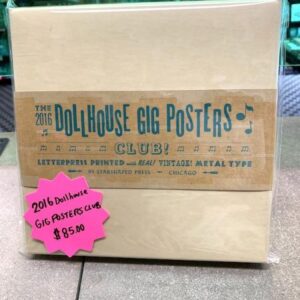 dollhouse2016_lg.jpg Dollhouse Gig Posters - Club Letterpress Printed with Real Vintage Metal Type Set