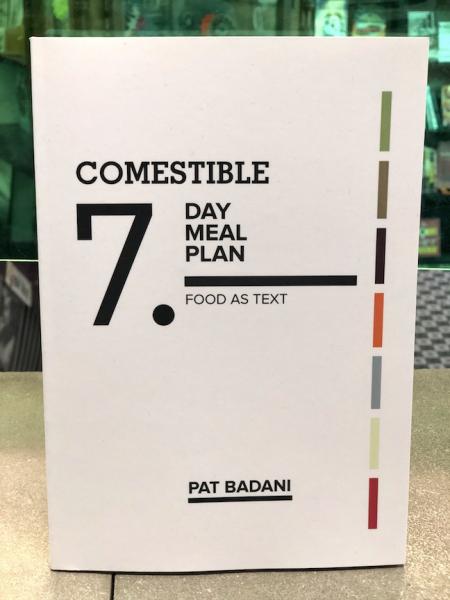 Comestible Seven Day Meal Plan Food as Text